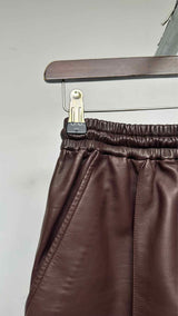 Givenchy Lamb-leather Easy Shorts