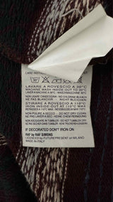 Raf by Raf Simons High-neck Patchwork Nordic Sweater