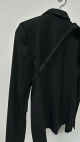 OTTOLINGER Double-breasted Ottofitted Harness Blazer Jacket