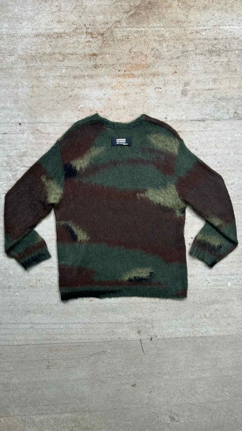 Supreme X Junya Watanabe Man Mohiar Camo Sweater