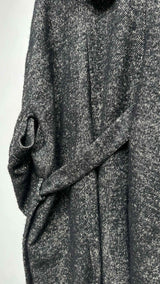 Damir Doma Oversize Hooded Wrap Long Coat