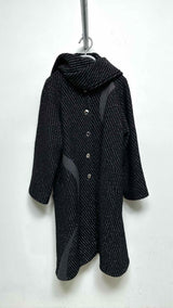 Kiko Kostadinov Villorias Stripe Coat