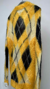 Marni Argyle Mohair Cardigan
