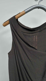 Rick Owens N/S Gathered-seam Mini Dress