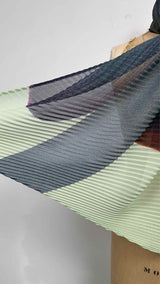 Homme Plisse Pleated Scarf