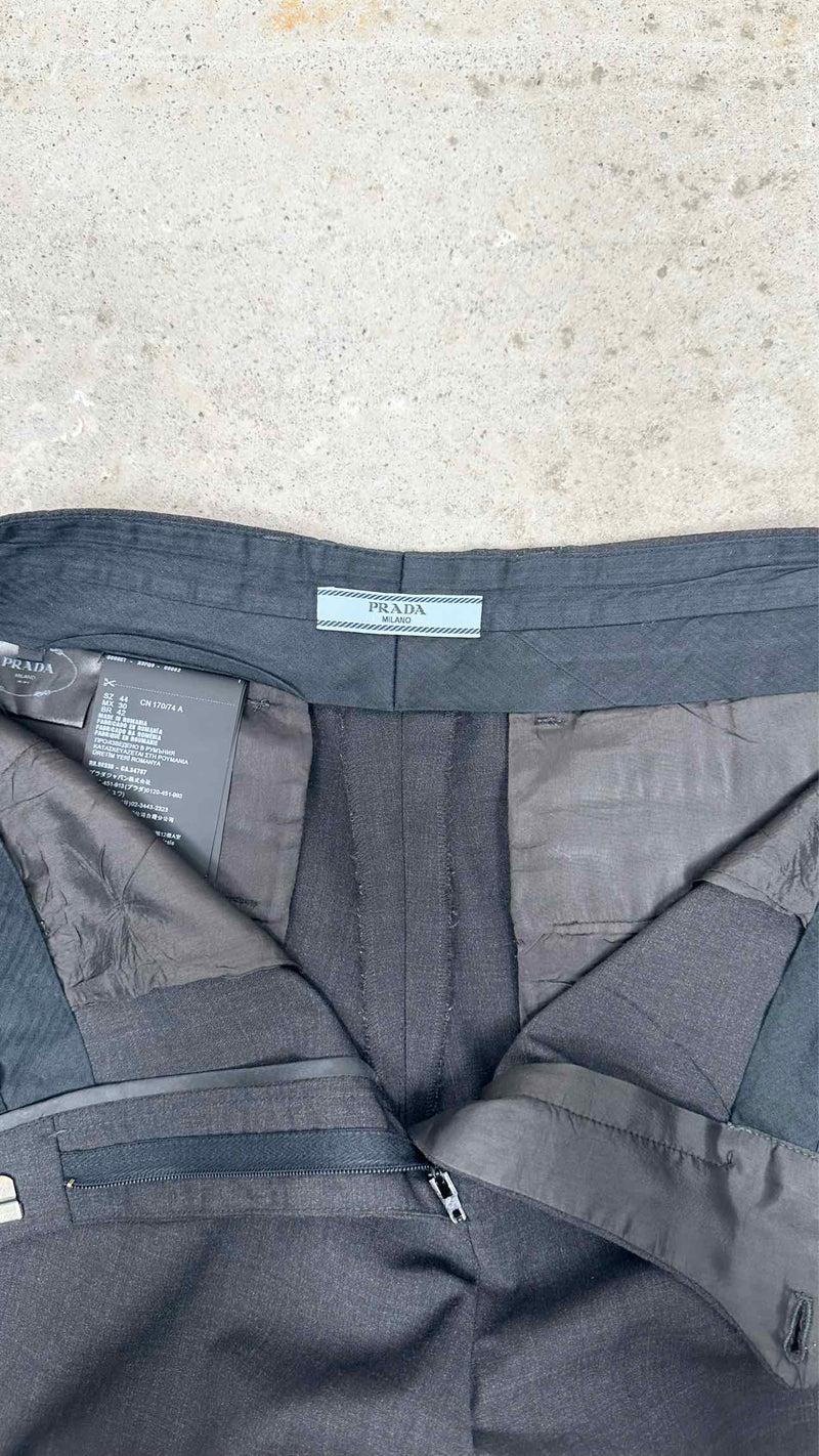 PRADA  Wide Wool Pants