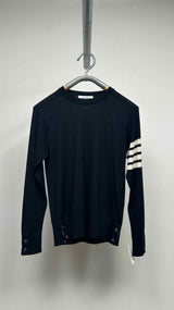 Thom Browne 4-bar Pullover Sweater