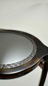 Fendi Aviator Oval Frame Sunglasses