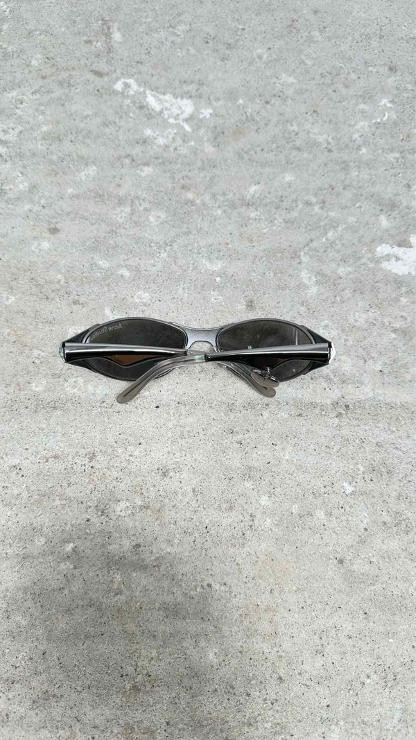 Acne Studios Mirrored Metal Flame Charm Sunglasses