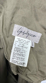 Yohji Yamamoto Graphic Wide Drop-Crotch Pants