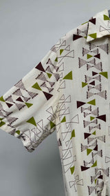 Vintage S/S Printed Sailing Shirt