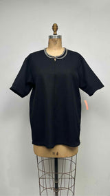 Junya Watanabe S/S Chain Neck Oversized Mesh Top