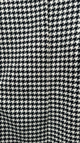 Jil Sander Collarless Houdstooth Coat