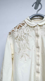 Ulla Johnson Lace-detailed Harden Shirt
