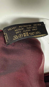 Louis Vuitton Logo Velvet Scarf