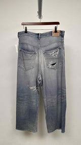 Balenciaga Trompe Loeil Wide Sweat Jeans