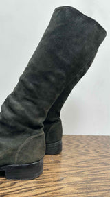 GUIDI Suede Long Boots