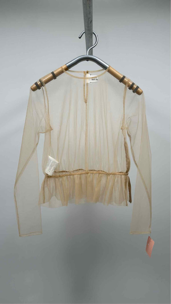 Noir Kei Ninomiya Mesh L/S Top