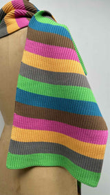LOEWE Stripe Knit Scarf