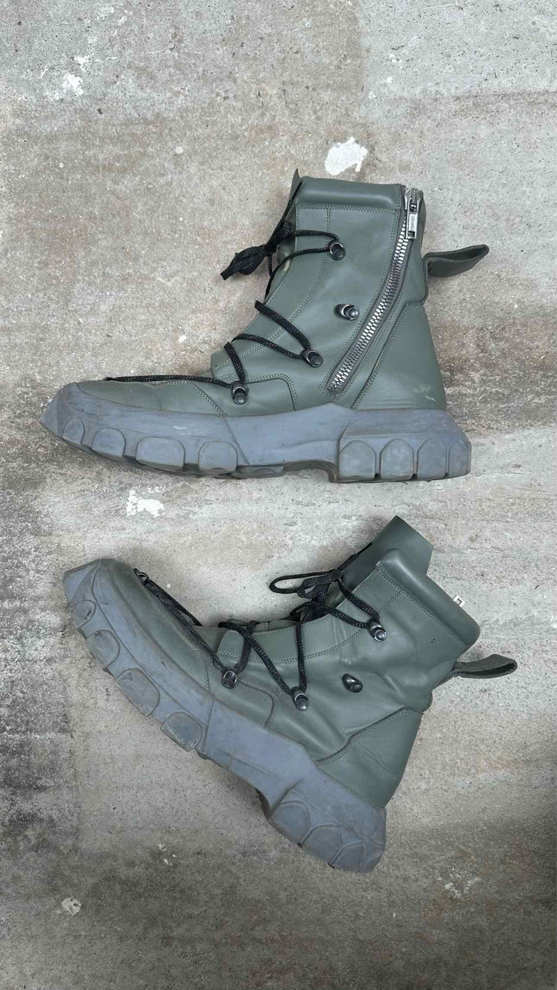 Rick Owens Pentagon Tractor Hiking Boots