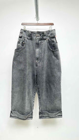Vaquera Boyfriend Wide Jeans