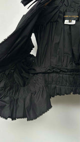 Comme Des Garcons Gathered Open-front Shirt Vest
