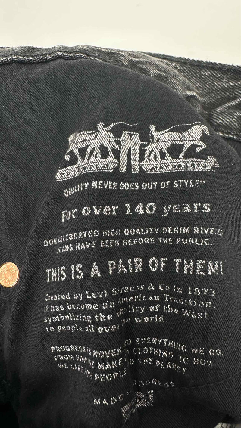 Vetements X Levi's Reconstructed Denim Long Skirt