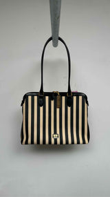 Moschino Stripe Leather Hand-Bag