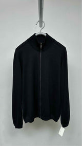 PRADA Back-logo Zip-up Cardigan