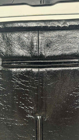 Courreges  Front-zip Vinyl Long Skirt