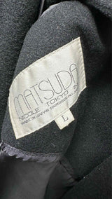 Matsuda Wool Long Trench Coat