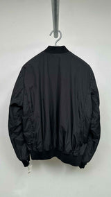 Stone Island Waxed Nylon Bomber Jacket