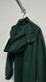 Bottega Veneta Aluminium-lining Bottom-snap Hooded Cape