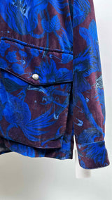 Paul Smith Botanical Velvet Bomber Jacket