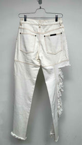 Peter Do Slim-fit Distressed Jeans