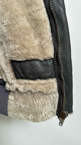 Rick Owens Shearling Bomber Jacket