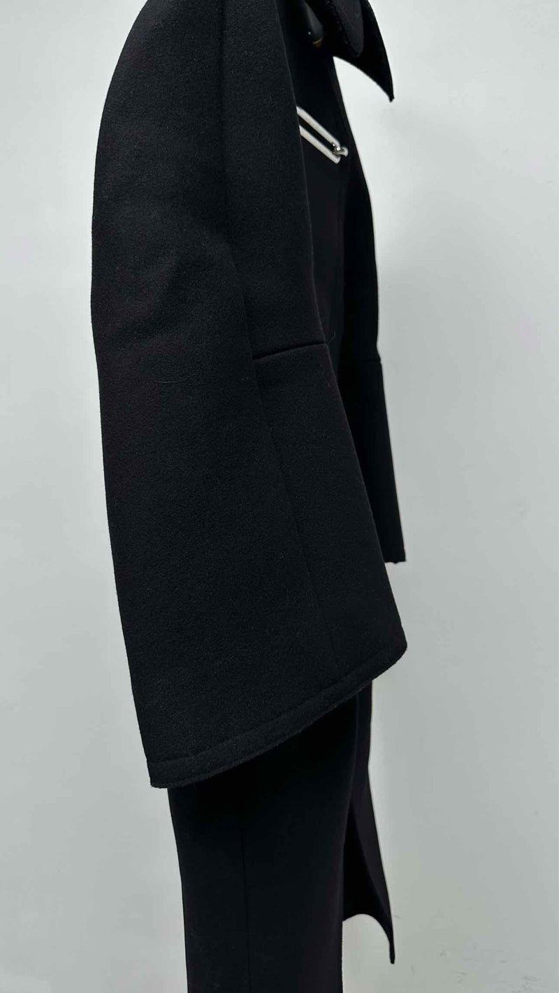 Balenciaga Hook-closure Over Coat