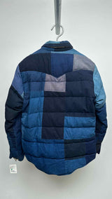 Visvim Denim Patchwork Down Jacket