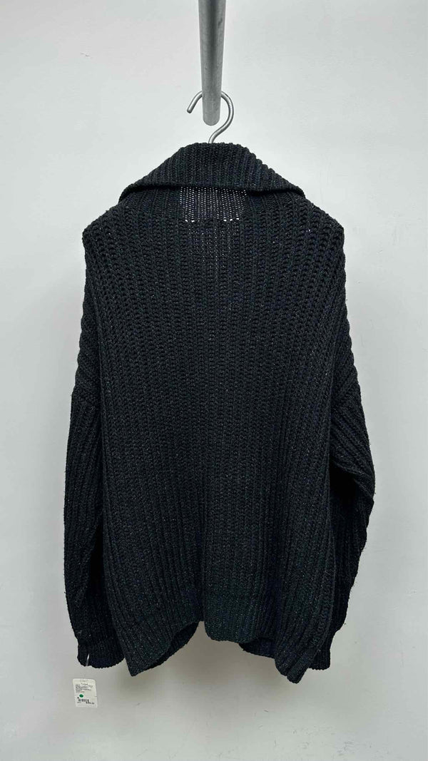 Raf Simons Ribbed Zip-up Patched Cardigan