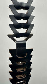 PRADA Interwoven Leather Shoulder Strap