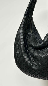 Bottega Veneta Nappa Intrecciato Teen Jodie Hobo Bag