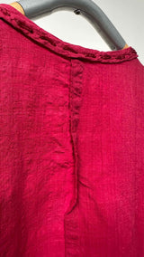 Issey Miyake Chain-stitching Long Vest