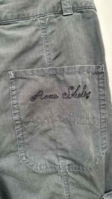 Acne Studios Patessa Zip-Up Leg Detail Cargo Pants