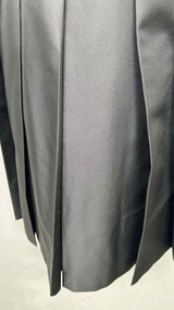 Comme Des Garcons Back-pleated Long Wide Shorts