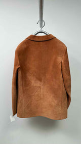 LOEWE Puzzle-Shaped Suede Jacket