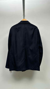 Dries Van Noten Pinstripe Worsted Wool Jacket