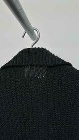 Raf Simons Ribbed Zip-up Patched Cardigan