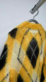 Marni Argyle Mohair Cardigan
