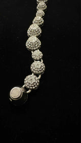 Balenciaga Le Cagole Crystal Bracelet