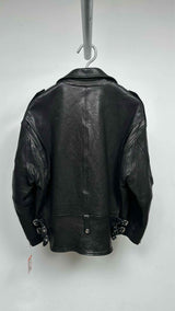 Isabel Marant Bacem Quilted-Lining Leather Jacket